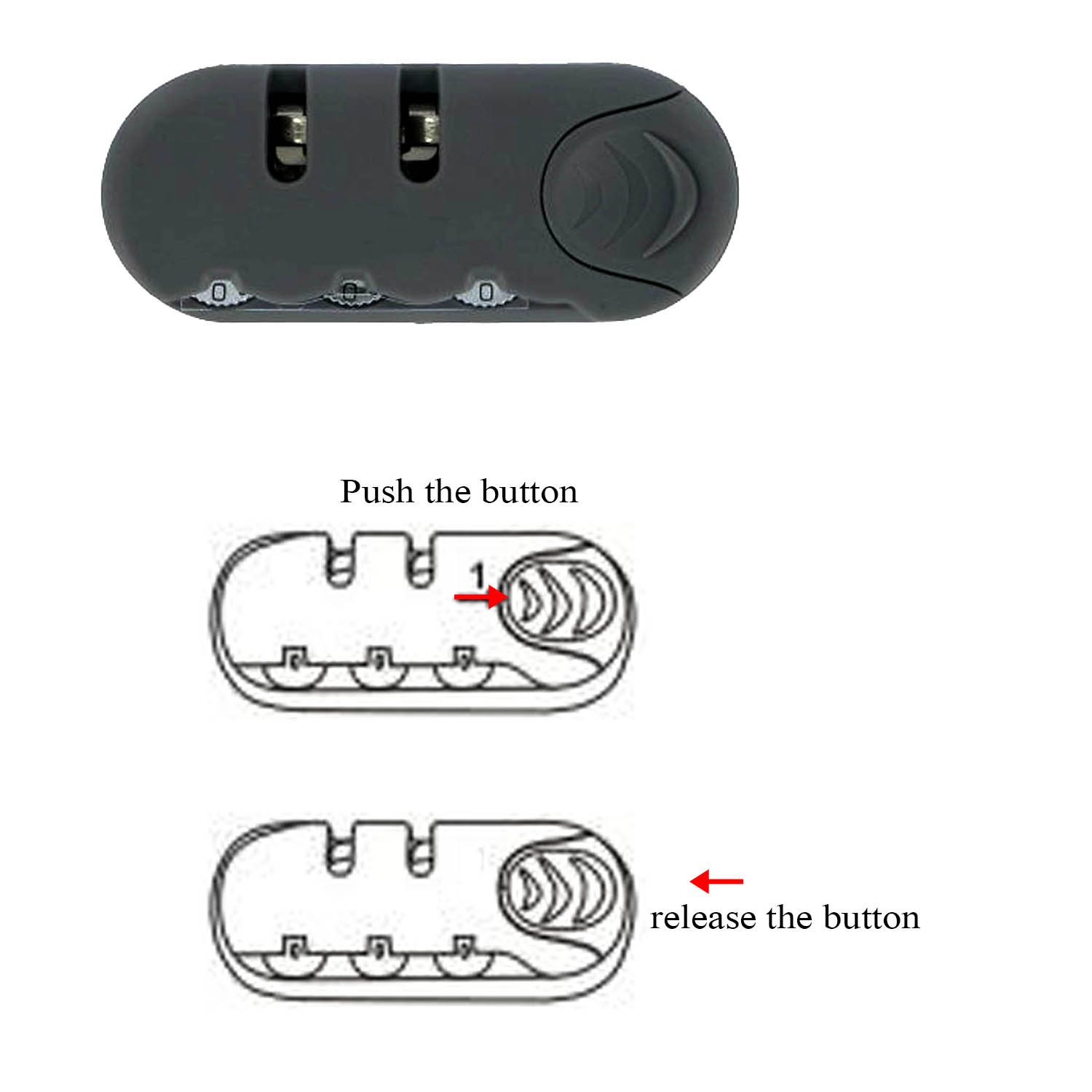 How do you set the TSA lock of your suitcase? - Coolblue - anything for a  smile