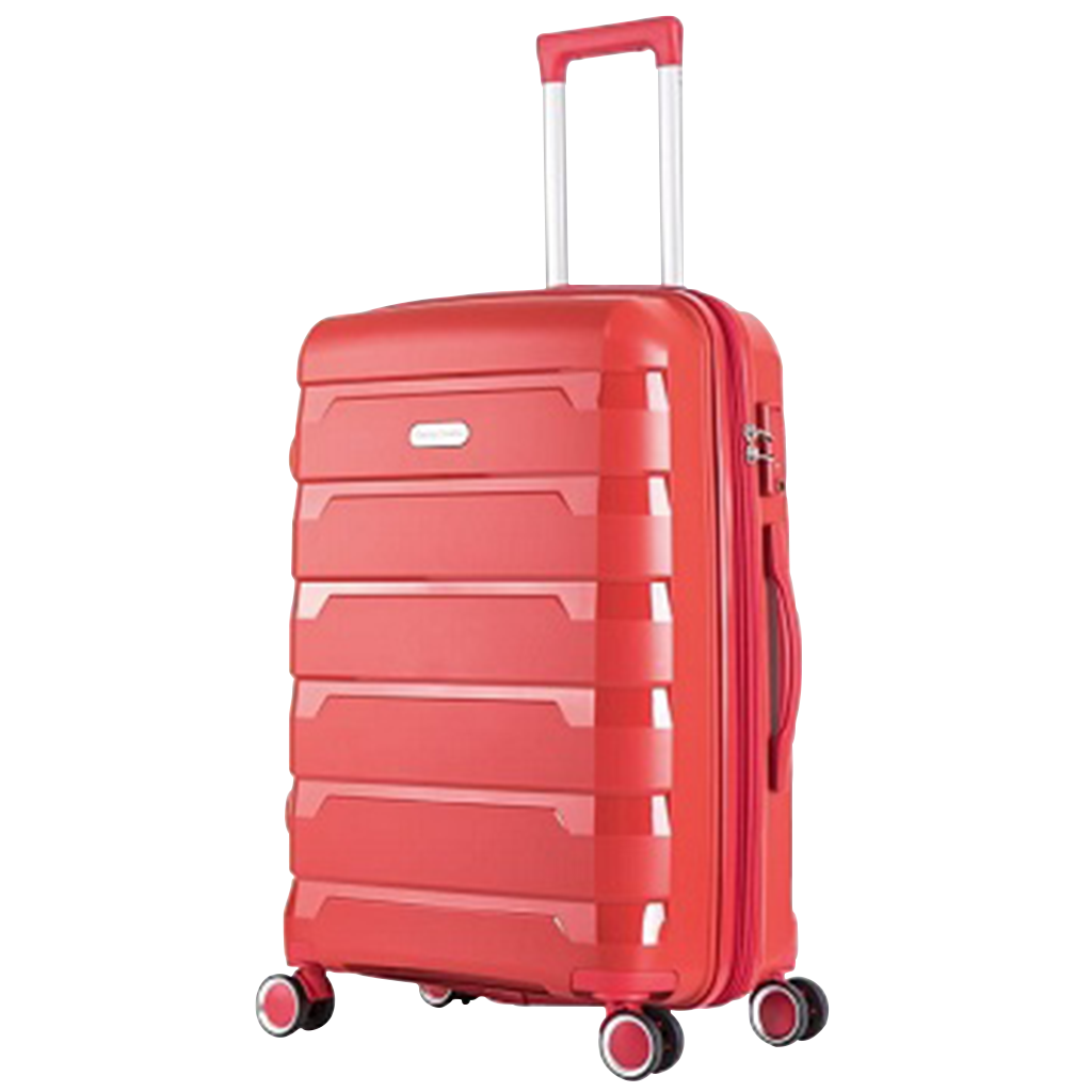 Barry Smith Club PP Hardcase Luggage B103 - Red — Cuir Group