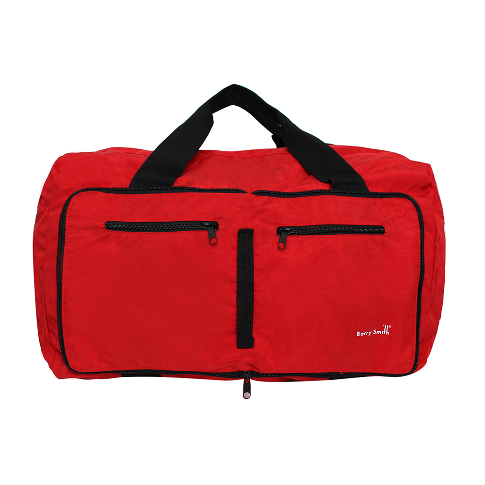 Barry Smith Foldable Travel Duffle Bag (Red) — Cuir Group